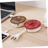 Angoily 2pcs Portable Cable Winder Earphone Holder Wire Cord Organizer Tangle Cord Keeper Desk Cable Management view 3