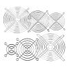 10PCS Silvery Metal Wire Finger Protector Guard PC DC Fan Grill 30mm 40mm 50mm 60mm 70mm 80mm 90mm 120mm 135mm 140mm 170mm 200mm(Color:10Pcs 70mm grill) view 1