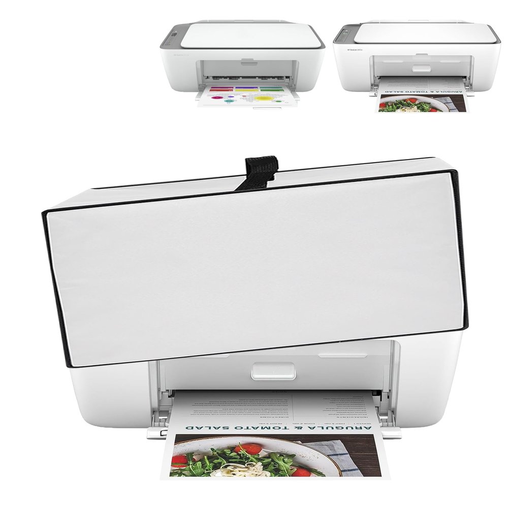 CouldyCasi Printer Dust Cover Anti-Static Heavy Duty Waterproof Nylon fabric Printer Protective Cover Case Compatible with HP DeskJet 2855e/2755e Wireless All-in-One Color Inkjet Printer