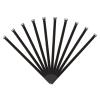 MECCANIXITY Fastening Hook and Loop Cable Tie 23.6 x 0.7 Inch Reusable with Buckle Adjustable Multi-Purpose Wire Strap for Cord Management Black, Pack of 10 view 1