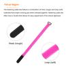 MECCANIXITY Fastening Hook and Loop Cable Tie 13.7 x 0.7 Inch Reusable with Buckle Adjustable Multi-Purpose Wire Strap for Cord Management Pink, Pack of 10 view 4