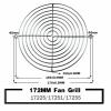 10PCS Silvery Metal Wire Finger Protector Guard PC DC Fan Grill 30mm 40mm 50mm 60mm 70mm 80mm 90mm 120mm 135mm 140mm 170mm 200mm(Color:10Pcs 172mm Grill) view 2