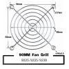5PCS Metal Mesh Finger Guard Protective Net Fan Grill 30mm 40mm 50mm 60mm 70mm 80mm 90mm 120mm 135mm 140mm 150mm 170mm 200mm(Color:90mm,Size:5PCS-Black Grills) view 2