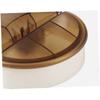 Angoily 3pcs Portable Cable Winder Earphone Holder Wire Cord Organizer for Home Office Design for Headphones Charging Cords Light Coffee view 2