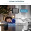 MWRCTV Audio 8MP 4K 3.7mm Lens Night Vision Mini IP 940nm Infrared IR led PIR Style P2P Indoor POE Motion Detector Security Camera for NVR/RSTP(NOT Wireless) view 3