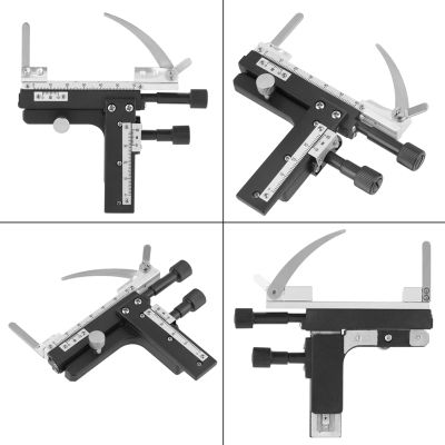 Vvikizy Microscope Moveable Stage Caliper Mechanical Stage Microscope Microscope Stage Professional Attachable Mechanical X Y Moveable Stage Caliper with Scale Pieds numriques