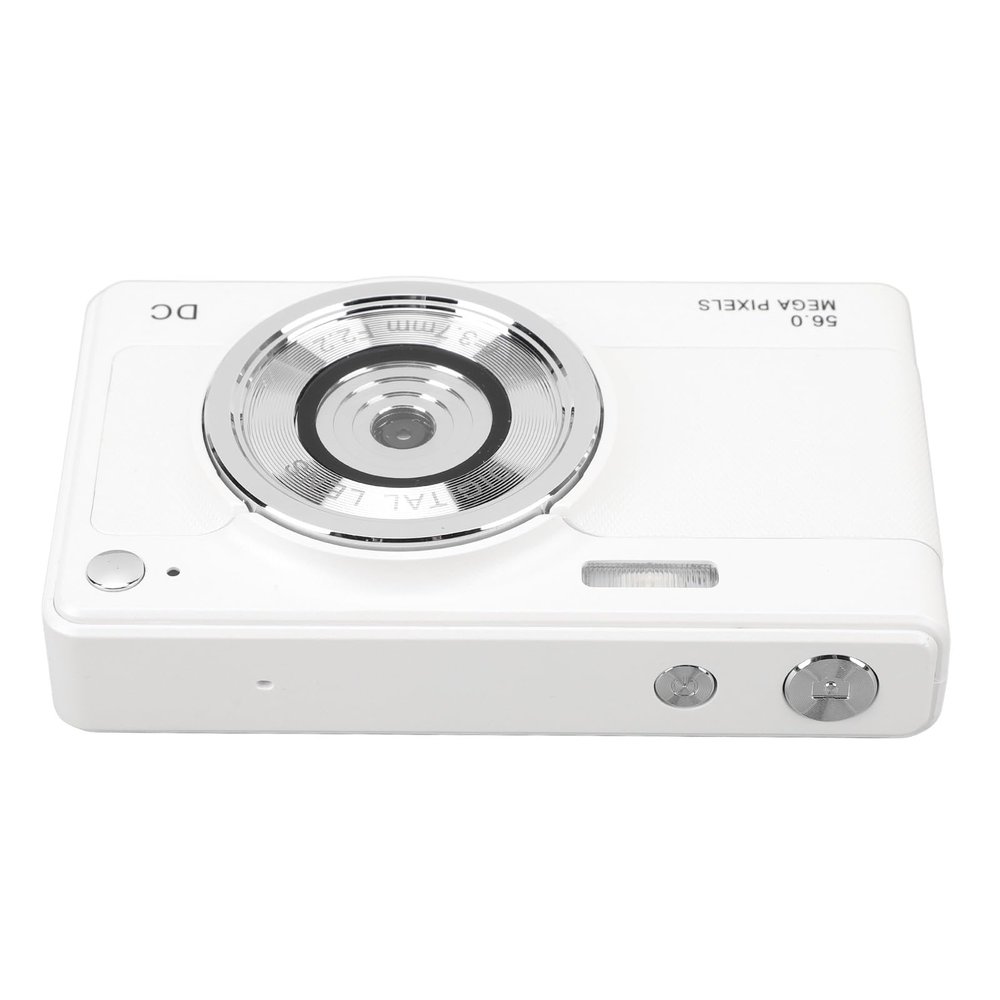 Digital Camera, 56MP CMOS Sensor, 1080P Video, 8X Zoom, 2.8 Inch Display, AF Autofocus, for Portrait Landscape Photography, Mobile Phone, Computer Transfer