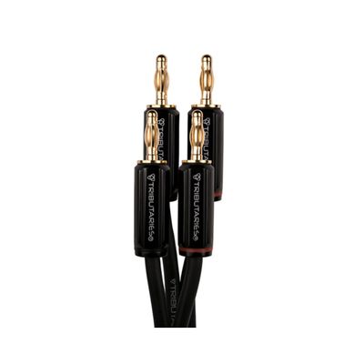 Tributaries 4SP14-B-120D 12FT UL Rated 14 AWG Series 4 Banana Speaker Cables