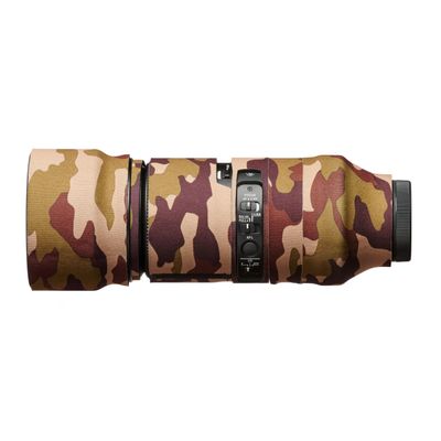 easyCover - Lens Protection Camouflage cover - Protection for your camera lens - Sigma 100-400mm f5-6.3 Contemporary DG DN OS (For Sony FE and L mounts) - Brown Camouflage