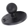 Keenso 1in Ball Mount Base Aluminum Alloy Universal Fit Electronic Device Mount Plate with AMPS Hole for Brackets view 1