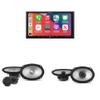 Alpine iLX-407 7-Inch Multimedia Receiver Apple Carplay and Android Auto & 1 Pair Alpine S2-S69 Type S 6x9 Coax Speakers and 1 Pair S2-S69C Type S 6x9 Component Speakers view 1