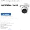 Generic LTS PRO-X LXIP3542W-28MDA 4MP IP 2.8mm 98ft IR WDR Builtin Mic Ai NDAA Turret Camera view 3