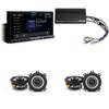 Alpine iLX-507 7" Multimedia Receiver Wireless Apple CarPlay & Wireless Android Auto & 2 Pairs Alpine S2-S40 Type S 4" Coax Speakers w/Power Pack view 1