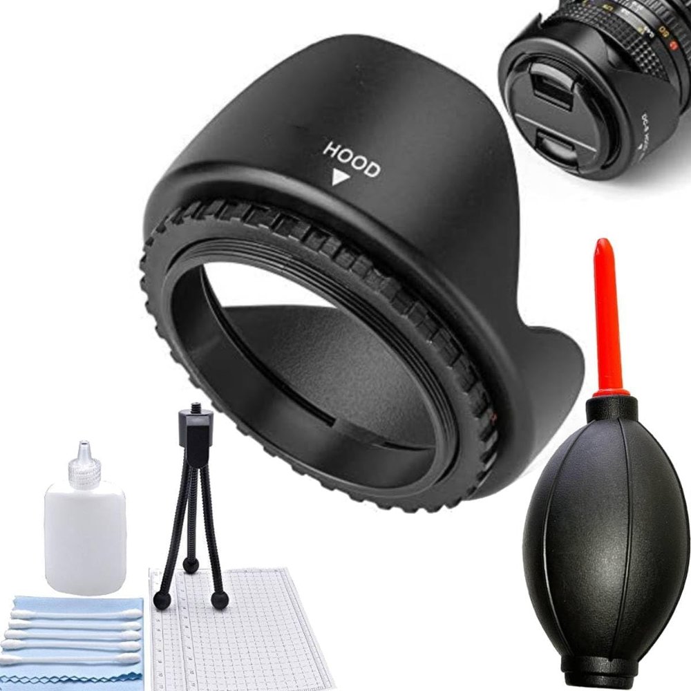 82MM Hard Tulip Shaped Lens Hood for Leica Elmarit-S 30mm f/2.8 ASPH CS Lens, for Leica Elmarit-S 45mm f/2.8 ASPH Lens, for Leica Elmarit-S 45mm f/2.8 ASPH CS Lens