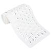 Akozon USB Wired Silicone Keyboard, 85 Keys, Fully Sealed, Lightweight, Portable, Silent, Soft and Comfortable, Rollup Design for PC, Notebook, Laptop - Black (White) view 4