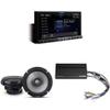 Alpine ILX-507 7-Inch Multimedia Receiver w/ R2-S65 6.5" Coaxial Bundle w/Power Pack view 1