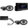 Alpine ILX-507 7-Inch Multimedia Receiver w/ (2) R2-S69 6x9 Coax Bundle w/Power Pack view 1