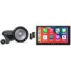Alpine iLX-407 7-Inch Multimedia Receiver Apple Carplay and Android Auto w/ R2-S65C 6.5" Comp Bundle view 1
