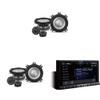 Alpine iLX-507 7" Multimedia Receiver Wireless Apple CarPlay & Wireless Android Auto & 2 Pairs S2-S40C Type S 4" Component Speakers view 1