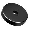 Akozon 45 RPM Solid Aluminum Turntable Adapter - Large Hole Conversion Sheet for Records, Black Clamp Adapter for Most Big Hole Records (Black) view 3