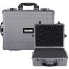 BLACKHAWK! 24 Inch Large Waterproof Hard Camera Case For Binoculars, Optics, Equipment, Shock Proof, and TSA Ready (Gray) view 1