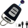 Lawmate PV-RC400UW 4K Ultra HD WiFi Keychain Fob Covert Car Key Covert PI Security Video Camera with 128GB SD Card, Black view 1