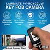 Lawmate PV-RC400UW 4K Ultra HD WiFi Keychain Fob Covert Car Key Covert PI Security Video Camera with 128GB SD Card, Black view 2