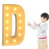 TQQEPOOL 26 Alphabet Light Up Letters Sign,Standing A - Z LED Letter Lights Sign for Birthday Anniversary Wedding Party Supplies(Color:D,Size:120cm) view 1
