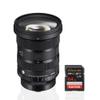 Sigma 24-70MM F2.8 DG DN II Art Lens (L-Mount) Bundle with 64GB SDXC UHS-I Memory Card (2 Items) view 1
