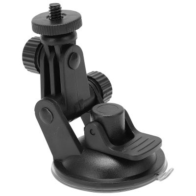 Yctze Small Suction Cup Car Mount, Mini Automobile Glass Holder, Front Windshield Suction Mount with 1/4 Inch Screw, Ideal for Action Cameras