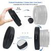 46mm camera lens Hood,HB-N40 lens Hood Compatible for NIKKOR Z DX 16-50mm f/3.5-6.3 VR Lens,or Z50 Zfc Camera+1pcs Lens cleaning cloth view 2