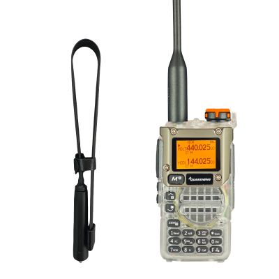 QUANSHENG UV-K5(8) Radio Long Range UV-K6 Two Way Radio NOAA Weather Forecast AM FM Ham Radio UV-K5 8 USB-C Charging Crystal with 48cm 18.89in Foldable Tactical Antenna
