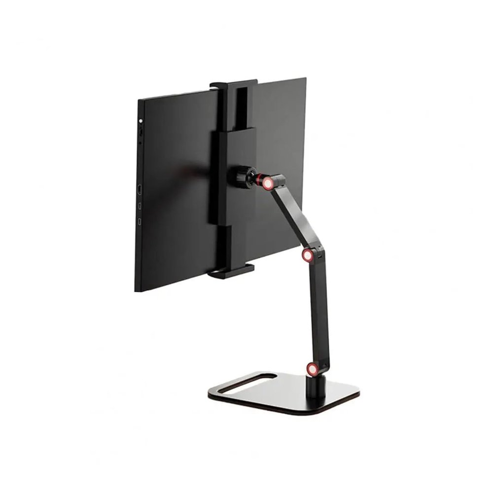 JFUDJKLI Flexible Steel Spring Clip Adjustable 17.3 Inch Portable Monitor Monitor Stand for Vertical Screen Stand Office