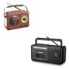 Gelielim Retro Radio Bluetooth Speaker + Cassette Tape Player Bluetooth Boombox AM FM Radio view 1