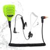 WODASEN IP65 Waterproof Walkie Talkie Speaker Mic Heavy Duty Remote Radio Microphone Shoulder Handheld Lapel Mic Green with 3.5mm Audio Jack for sl300 sl500 sl3500 sl3500e sl7550e sl7580e tlk-100 view 1