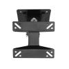 CUFTOBJM Wall Mount Bracket for 15-27 Inch LCD LED Screen Height Adjustable Monitor Retractable Wall for VESA TV Mount view 2