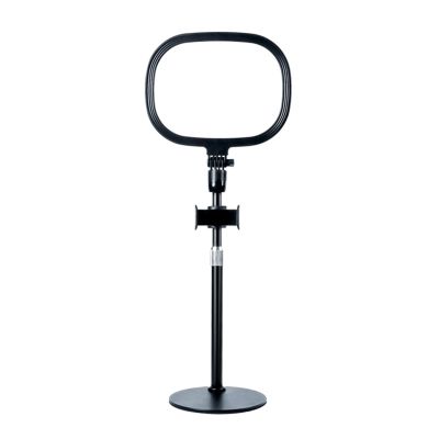 CaalLogt LED Video Light with Adjustable Stand LED Live Streaming Fill Light Conferencing Light Selfie Photography Soft Light Studio Lighting Kit for Photographic Video Fill Light Live Streaming