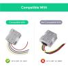 150W PoE Injector, GigE Passive PoE Injector, Dishy V2 to RJ45 Adapter DC Step UP Converter 12V to 48V for Internet Kit Satellite Cable Gen2 view 3