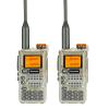 QUANSHENG 2 Pack UV-K5(8) Two Way Radio NOAA Weather Forecast AM FM Radio USB-C Charging Crystal view 1