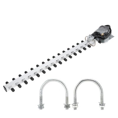 Router Network Card with 25dBi High Gain Antenna, Router Antenna Yagi Antenna with 25dBi High Gain Antenna,1.5m Long, Aluminum Alloy, IEEE802.11b g n Standards Filters