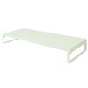 Lihit Lab AJA7332-107 Computer Stand, Monitor Stand, Desktop Stand, Gaming Width 23.2 x Depth 9.8 x Height 3.1 inches (59 x 25 x 8 cm), Low, Load Capacity 33.1 lbs (15 kg), Matte Green view 1