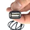 1pc Car Aux Audio Input Media Data Wire Plug to USB Conector for Subaru PR43 MR52 view 4