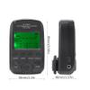 Yctze 2.4G E TTL Flash VC-818TX, Maximum 1/8000s HighSpeed Sync, Supports 8 Channels and 30ID, Compatible with Most DSLRs view 2