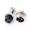 Yctze GX16 2-Pin Electrical Aviation Plug & Socket Connector Set with, Screw Type, Ideal for Aircraft Power Connections view 2