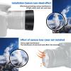 43mm Straight cylinder type Lens Hood,Compatible for Canon RF 50mm 1.8 STM on EE R6 R5 RP R Camera,Reversible Lens Shade+1pcs Lens cleaning cloth view 4