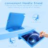 BILLISGOVA for Kids iPad Pro 12.9 Case 2nd 1st Generation Super Protection 2015 2017 12.9 inch iPad Pro Case with Pencil Holder iPad Pro Covers 12.9 inch for iPad Pro 12.9" 1st 2nd Gen Blue view 2