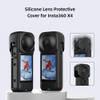 Andoer Panoramic Camera Lens Cap Silicone Lens Cover Compatible with Insta360 X4 Camera Accessories view 4