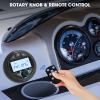 Waterproof Marine Gauge Stereo Receiver - Bluetooth Boat AM FM Radio - 2.8 Inch LCD Display MP3 USB AUX-in Subwoofer Pre-Amp 200 Watts Output view 4