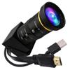ELP 4K HDMI USB Camera Manual Zoom Webcam Dual Output Telephoto Camera for Computer TV Projector 5-50mm 10X Zoom Camera Mini Lightburn Camera Industrial USB Security Camera for Laptop Pi Jetson Nano view 1