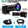 ELP 4K HDMI USB Camera Manual Zoom Webcam Dual Output Telephoto Camera for Computer TV Projector 5-50mm 10X Zoom Camera Mini Lightburn Camera Industrial USB Security Camera for Laptop Pi Jetson Nano view 4